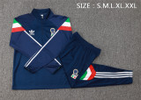 Mens Italy Jacket Training Suit Royal 2024