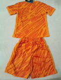 24-25 England Orange GoalKeeper Kids Soccer Jersey