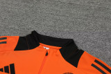 24-25 Colombia Orange Half Pull Tracksuit (半拉链)