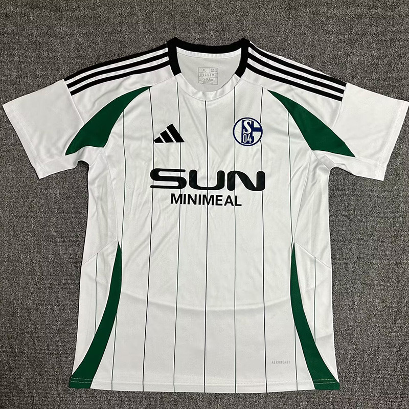24-25 Schalke 04 Away Fans Soccer Jersey