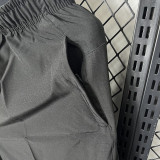 D330 NK Black Casual Short Pants