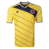 Mens Colombia Retro Home Jersey 2014