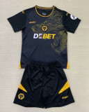 Kids Wolverhampton Away Jersey 2024/25