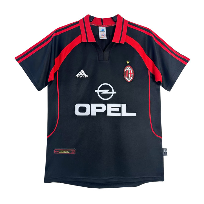 Mens AC Milan Retro Third Jersey 2000/01
