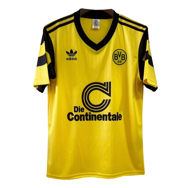 Mens Borussia Dortmund Retro Home Jersey 1990