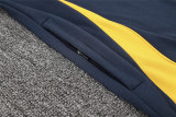 Mens Boca Juniors Jacket + Pants Training Suit Dark Grey 2024/25
