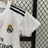 2014-2015 Real Madrid Home Kids Retro Soccer Jersey