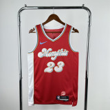 Mens Memphis Grizzlies Nike Red 2024/25 Swingman Jersey - City Edition