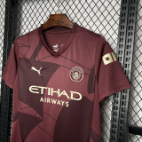 24-25 Man City Third Fans Soccer Jersey