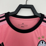 2015-2016 JUV Away Retro pink Soccer Jersey