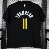 T221 WARRIORS THOMPSON #11 Black High Quality Casual T-Shirt