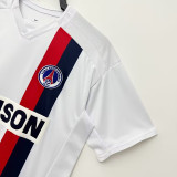 2002-2003 PSG Paris Away White Retro Soccer Jersey