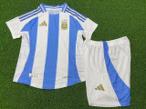 24-25 Argentina Home Kids Player Version Soccer Jersey