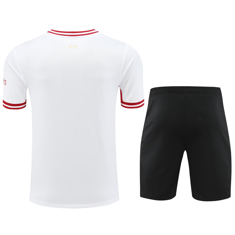 24-25 LIV White Training Short Suit