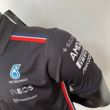 2023 F1 Mercedes Black Polo Racing Suit