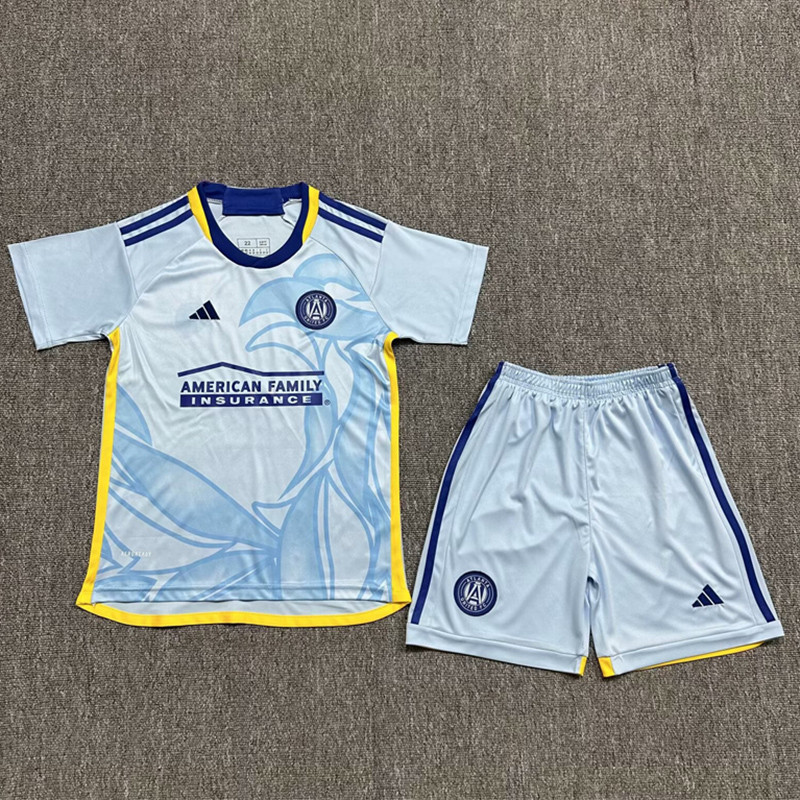 24-25 Atlanta United Away Kids Soccer Jersey