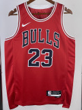 22-23 BULLS JORDAN #23 Red Top Quality Hot Pressing NBA Jersey