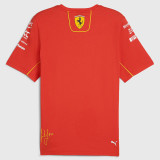 2024 F1 Ferrari #55 Red Racing Suit