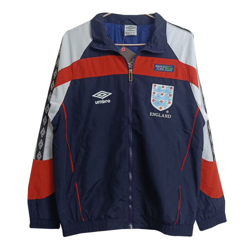 Mens England All Weather Windrunner Jacket Black Classic 2025