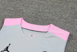 24-25 PSG Grey Vest Short traning suit