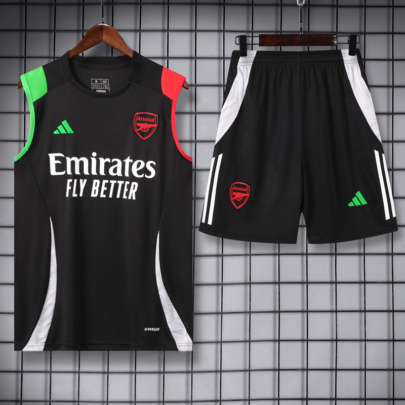 24-25 ARS Black Tank top and shorts suit