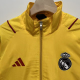 24-25  Real Madrid  Yellow Windbreaker