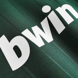 2012-2013 Real Madrid Third Green Long Sleeve Retro Soccer Jersey