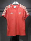 Mens Bayern Munich Adicolor Classics 3-Stripes Tee Red Jersey 2024/25
