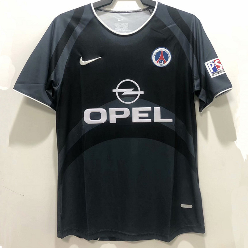 2001-2002 PSG Paris Third Retro Soccer Jersey