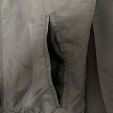 2023  Real Madrid  Black Double Sided Windbreaker