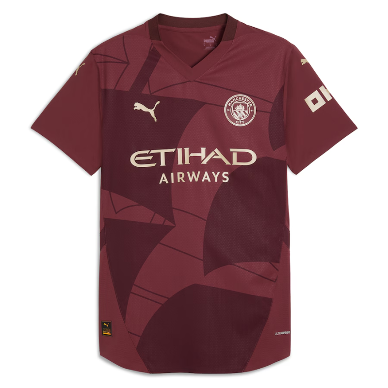 Mens Manchester City Third Authentic Jersey 2024/25 - Match