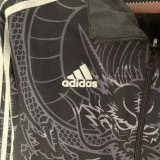 2023  Real Madrid  Black Double Sided Windbreaker