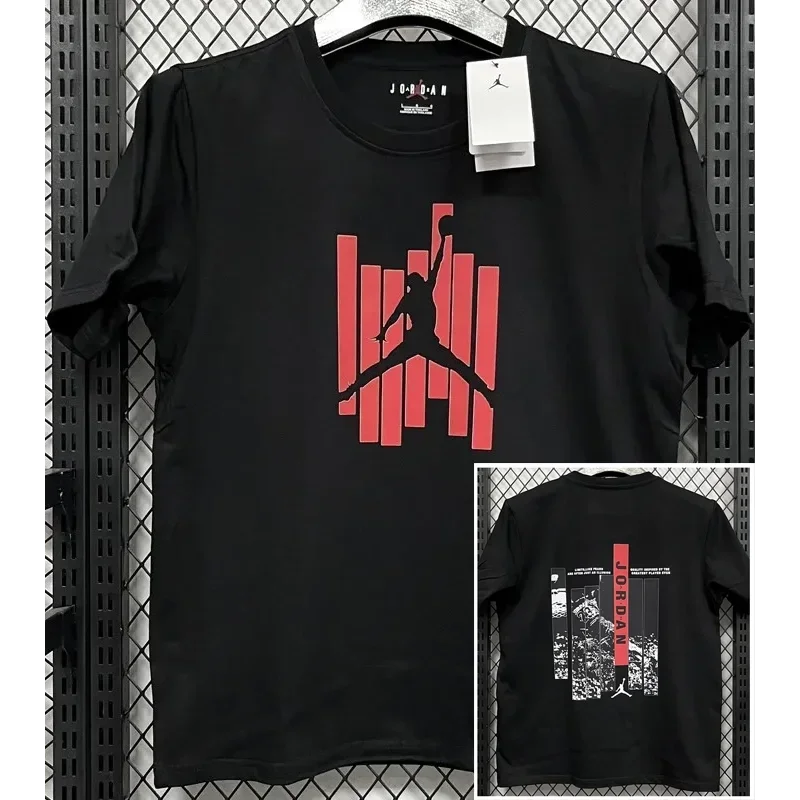 T282 Jordan Black High Quality Casual T-Shirt