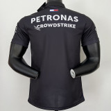 2023 F1 Mercedes Black Polo Racing Suit