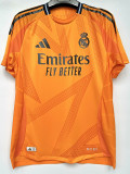 24-25  Mens Real Madrid Away Player Version Soccer Jersey