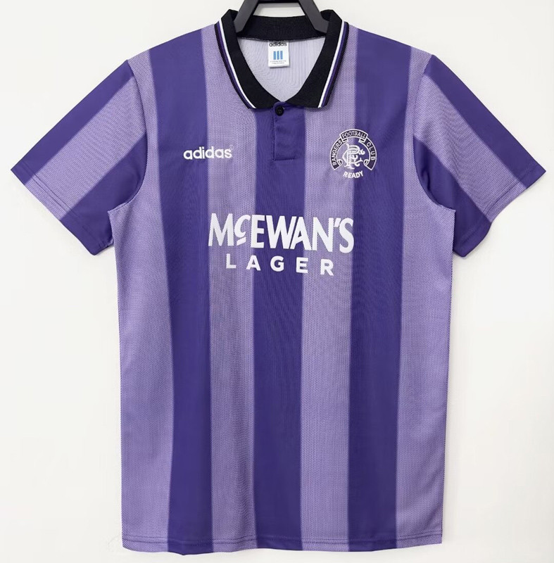 1993-1994 Rangers Third Retro Soccer Jersey