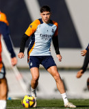 Mens Real Madrid Pre-Match Light Blue Authentic Jersey 2024/25 - Match