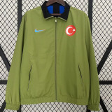 24-25 Turkey Green & Blue Double Sided Windbreaker