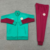 24-25 PSG Green Jacket Tracksuit