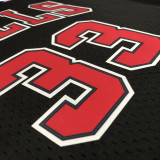 1998 BULLS PIPPEN #33 Black Retro Top Quality Hot Pressing NBA Jersey