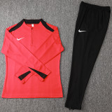 24-25 NK Red Half Pull Tracksuit (半拉链)