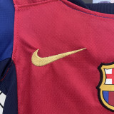 24-25 Barcelona   Home  Kids tracksuit suit