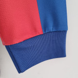 2010-2011 Mens Barcelona Home Retro Long Sleeve Soccer Jersey