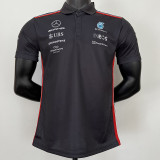 2023 F1 Mercedes Black Polo Racing Suit