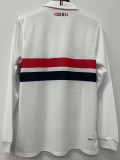 24-25 Sao Paulo Home Long Sleeve Soccer Jersey