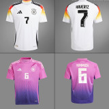 24-25 Germany Away Long Sleeve Player Version Soccer Jersey