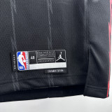 22-23 Raptors BARRETT #9 Black Top Quality Hot Pressing NBA Jersey (Trapeze Edition)