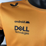 2023 F1 Formula One McLaren Yellow Racing Suit