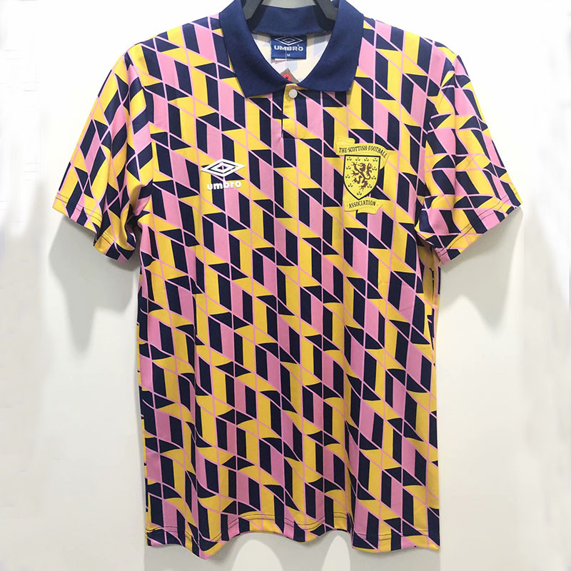 1988-1989 Scotland Third Away Retro Soccer Jersey