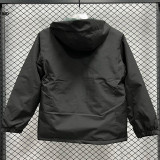 2024 DST Velvet Thickened warm Black Outdoor Jackets